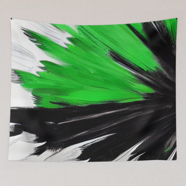Item preview, Green, Black, and White Paint I designed and sold by ~.