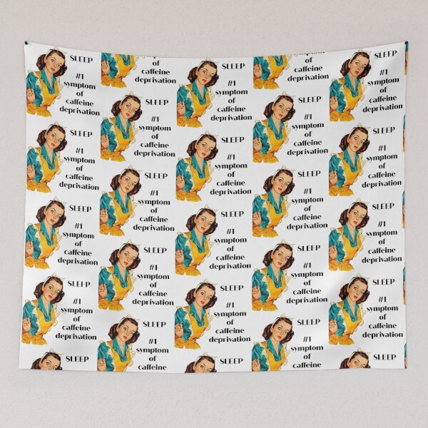 Item preview, Sleep is the #1 Symptom of Caffeine Deprivation. Coffee Lover Gift designed and sold by SSustainable.