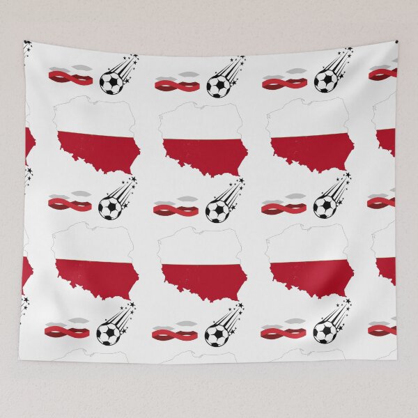 Item preview, Poland Map Flag designed and sold by Tienda-Vane.