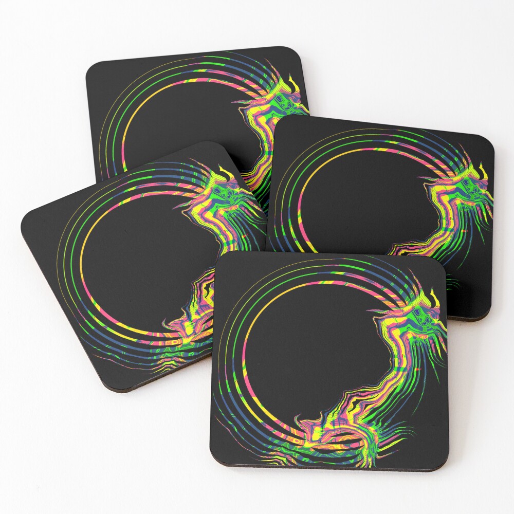 Item preview, Coasters (Set of 4) designed and sold by AgentSlimepunk.