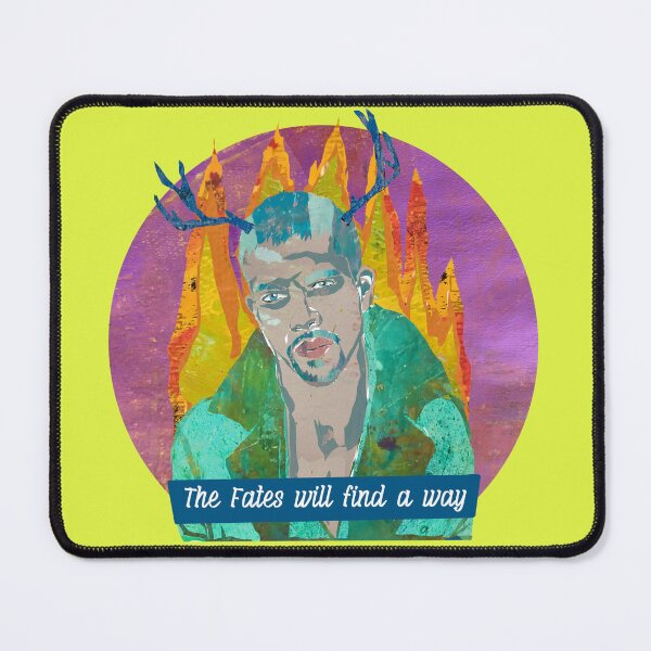Item preview, The Fates will Find a way fiery portrait piece  designed and sold by ginaisarty.