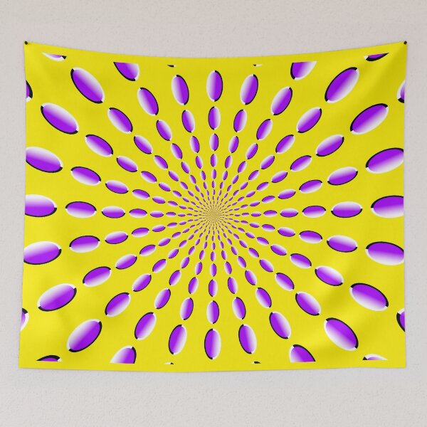 Item preview, colourful optical illusions designed and sold by psycoHTG.