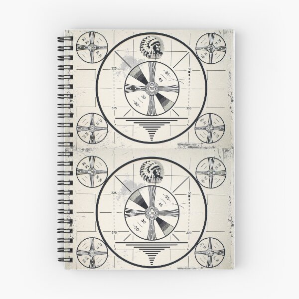Item preview, Retro TV Monoscope Test Pattern designed and sold by Glimmersmith.