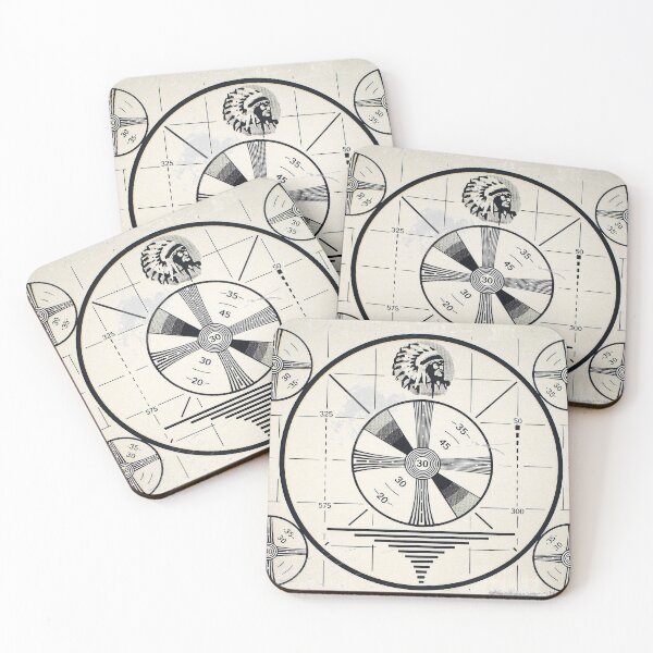 Item preview, Retro TV Monoscope Test Pattern designed and sold by Glimmersmith.