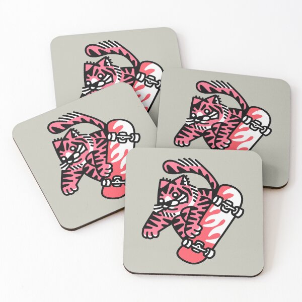 Item preview, cat skater II designed and sold by grizagrizagriza.