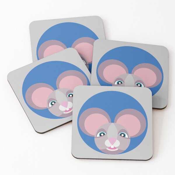 Item preview, Cute Mouse Blue designed and sold by dreamartcher.
