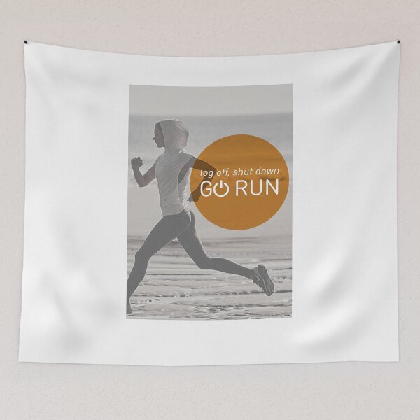 Item preview, Log Off Shut Down Go Run Design designed and sold by Articulate.