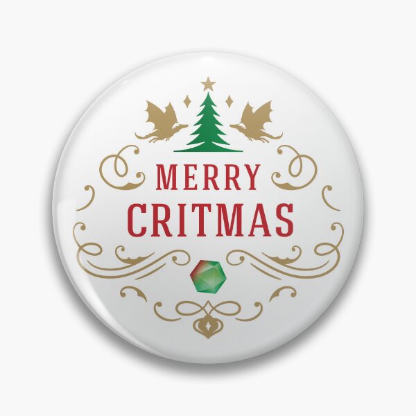 Item preview, Merry Critmas designed and sold by GeekyGoddess.