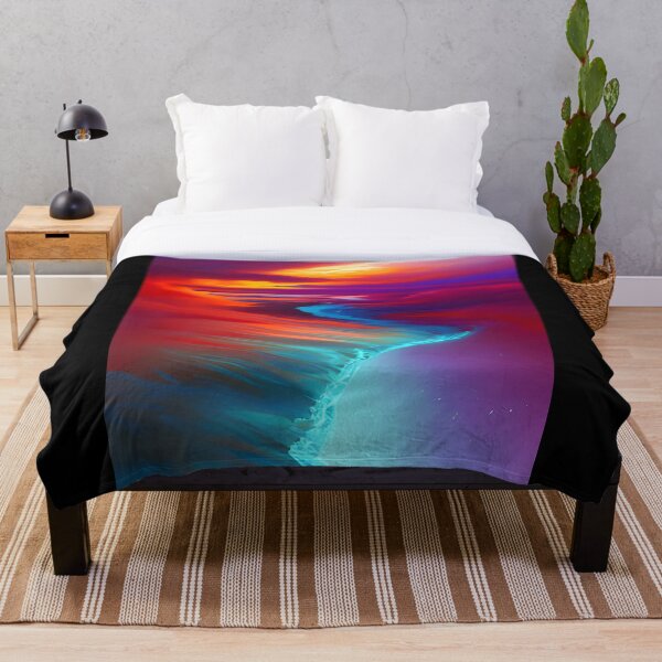 Artikelvorschau, Technicolor Dreamscape: Meer und Himmel entworfen und verkauft von Nylaria.