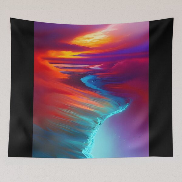 Item preview, Technicolour Dreamscape: Sea and Sky designed and sold by Nylaria.