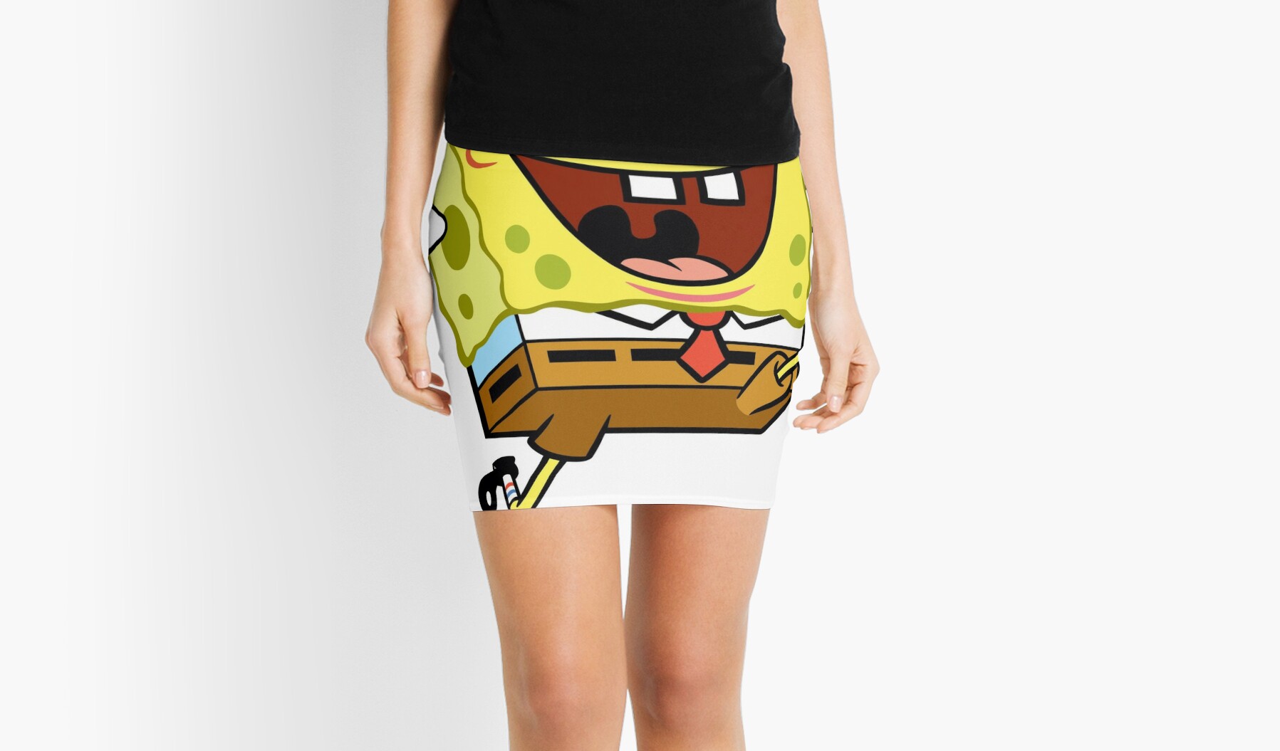 Spongebob Meme Mini Skirts By CooperativeLuca Redbubble