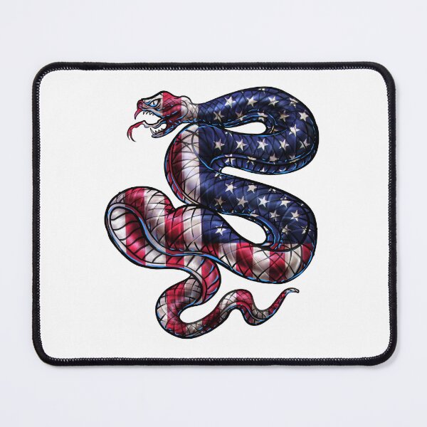 Item preview, American Flag Snake designed and sold by Meliafroggy.
