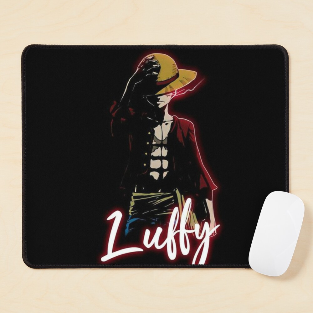 One Piece anime Mouse Pad - Luffy & Naruto (Large) official merch
