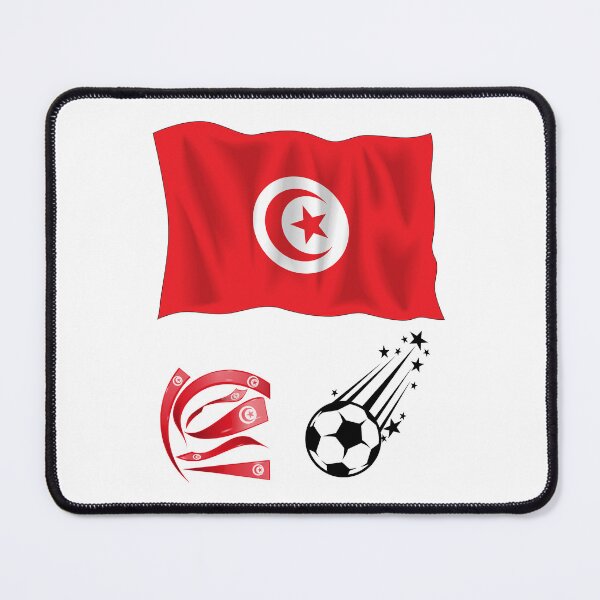 Item preview, Tunisia Map Flag designed and sold by Tienda-Vane.