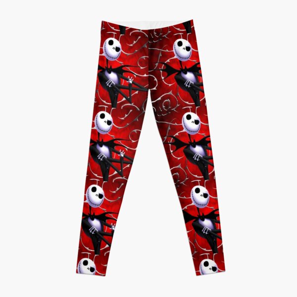 Jack Skellington in red Leggings