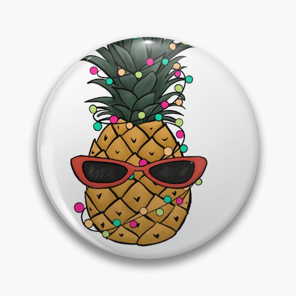 Item preview, Good Vibes Christmas - Pineapple designed and sold by UpTopNorth.