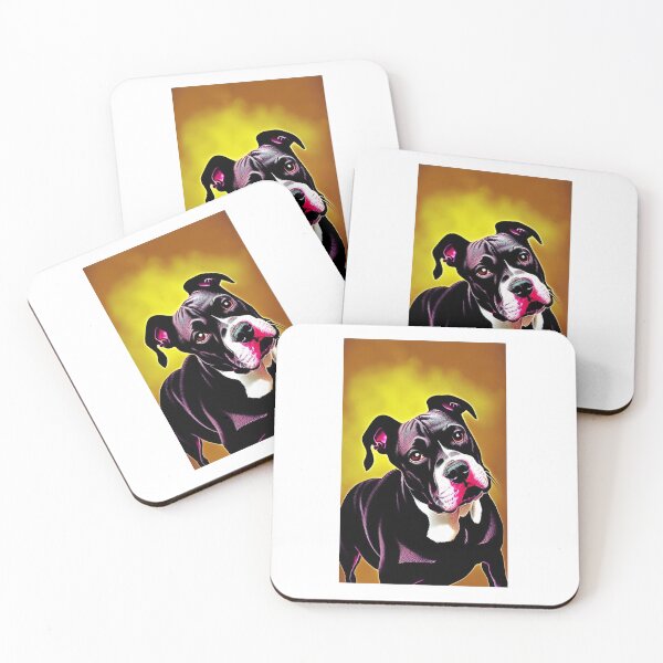 Item preview, American staffordshire terrier designed and sold by GroovyDino.
