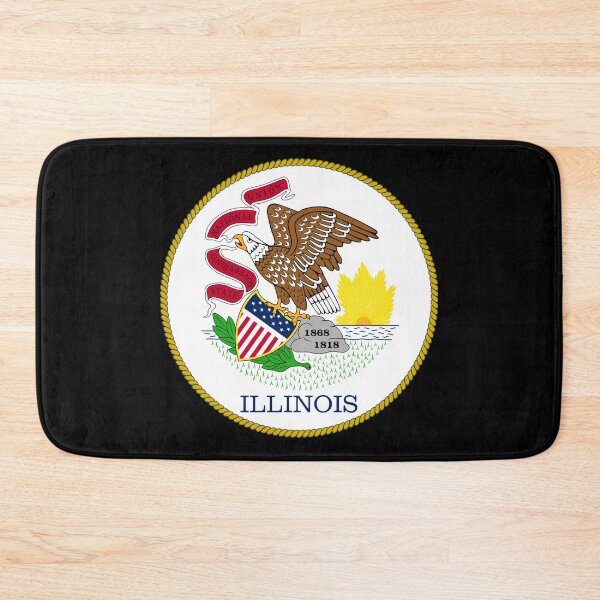 Item preview, Illinois Coat of Arms designed and sold by Aleksander37.