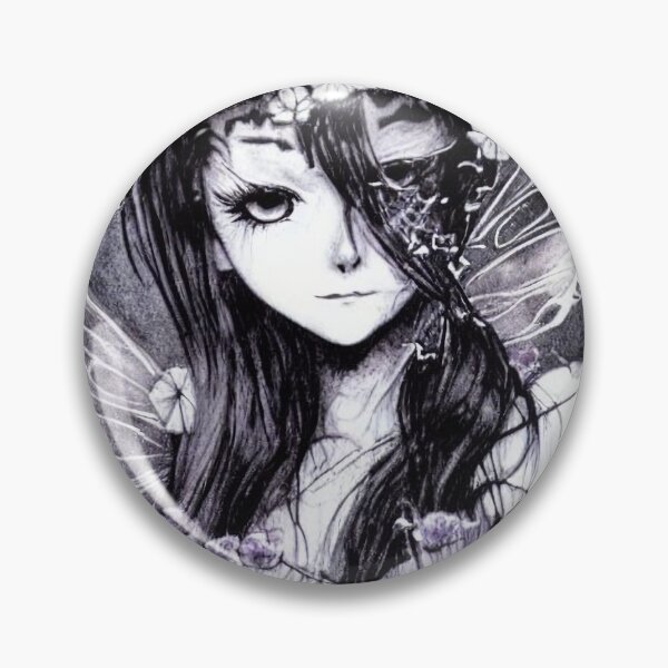 Item preview, Monochrome Butterfly Fairy designed and sold by PaintmareInk.