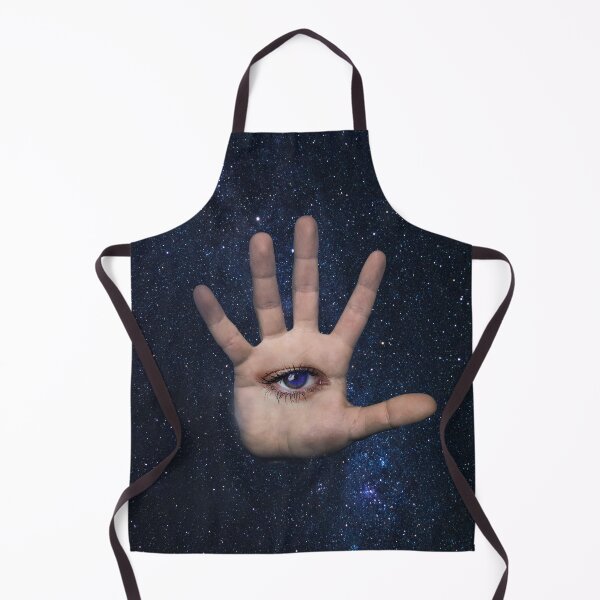 Item preview, Hand with a surreal eye in outer space designed and sold by Yasmine khalifa.