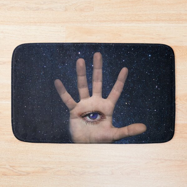 Item preview, Hand with a surreal eye  in outer space  designed and sold by Yasmine khalifa.