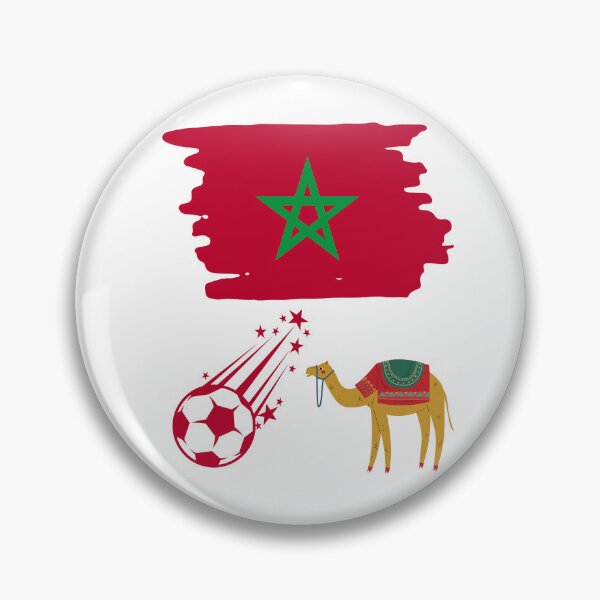 Item preview, Morocco Map Flag designed and sold by Tienda-Vane.