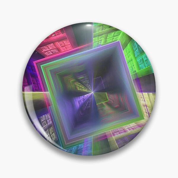 Item preview, Perspective, Optical Illusion, Endless Staircase, Colorful abstract art designed and sold by Nostrathomas66.