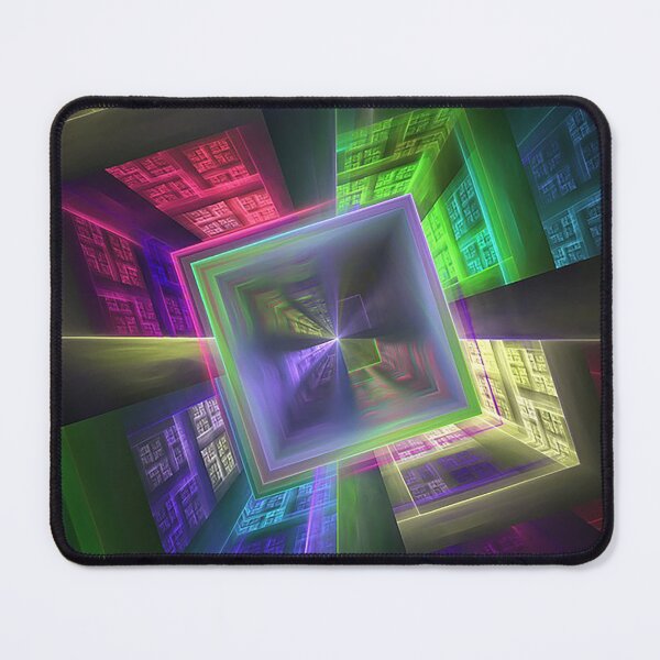 Item preview, Perspective, Optical Illusion, Endless Staircase, Colorful abstract art designed and sold by Nostrathomas66.