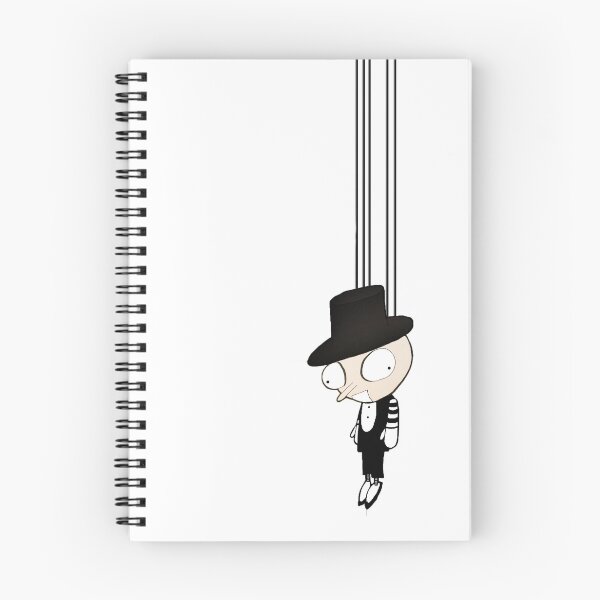 Item preview, Dangling Black-And-White Marionette designed and sold by Garth-Crane.