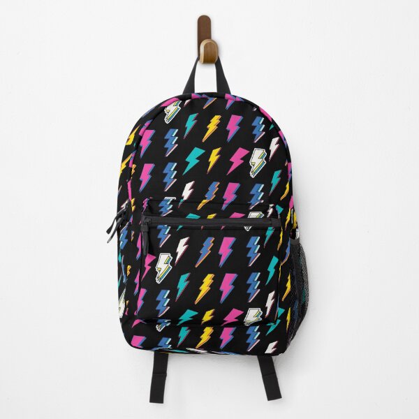 Item preview, Trendy Pink Blue Lightning Bolt Pack designed and sold by BronikowskiART.