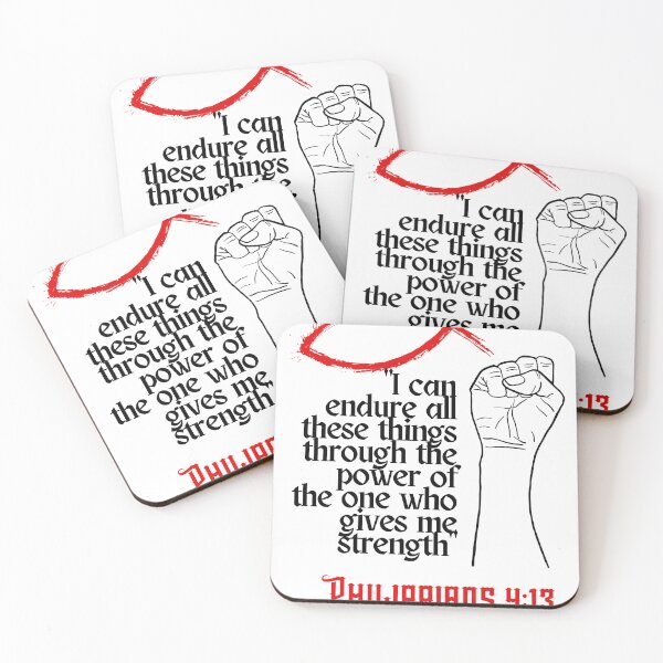Item preview, Bible Scripture Philippians 4:13 designed and sold by VerseforWear.