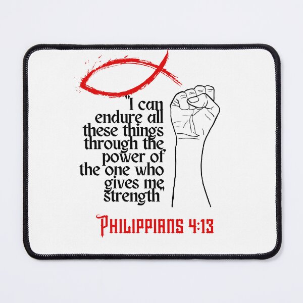 Item preview, Bible Scripture Philippians 4:13 designed and sold by VerseforWear.