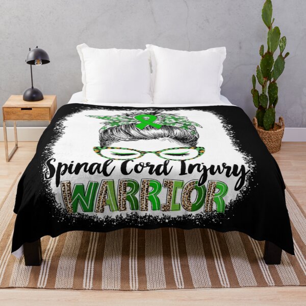 Item preview, Messy Bun Leopard Spinal Cord Injury Warrior designed and sold by rechardtee.