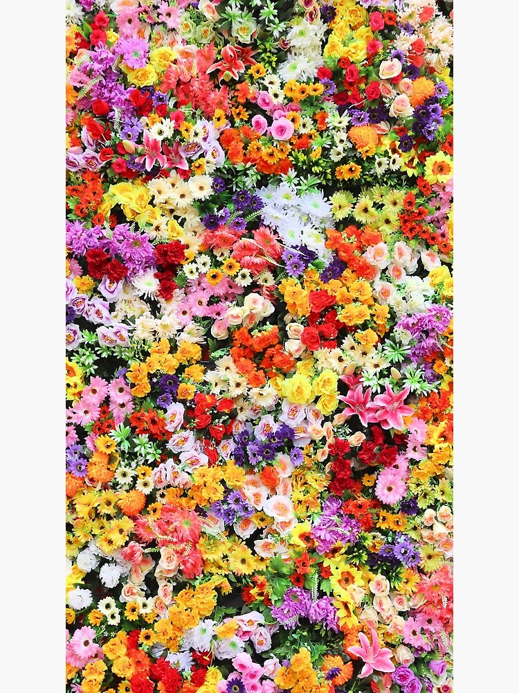 Discover Colorful Flowers Premium Matte Vertical Poster