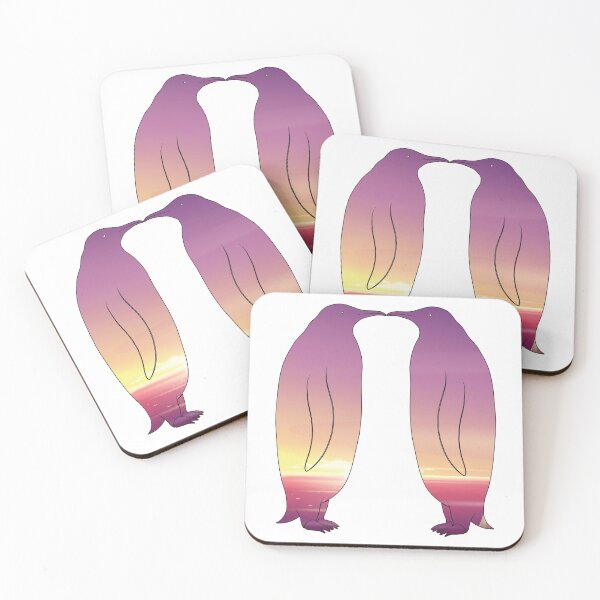 Item preview, Soft Sunrise Penguins designed and sold by damonasplace.