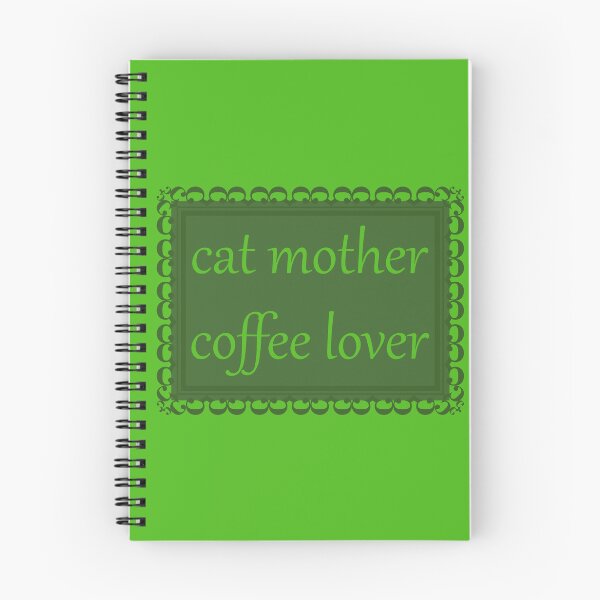 Item preview, Cat Mother, Coffee Lover (Kelly Green) designed and sold by Zia Frazier.