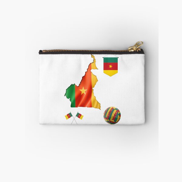 Item preview, Cameroon Map Flag designed and sold by Tienda-Vane.
