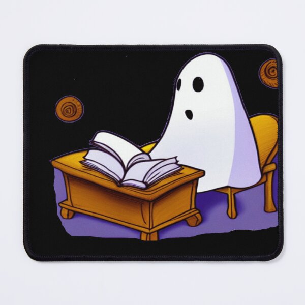 Item preview, Cute Ghost Book Reading father and son | ladies men's new mum | lockdown family | parenting designed and sold by ANOMIC ⭐⭐⭐⭐⭐.