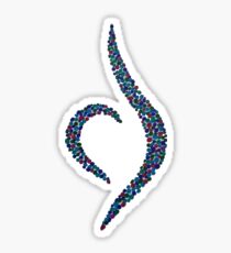 Eating Disorder Recovery Symbol- Dots Sticker
