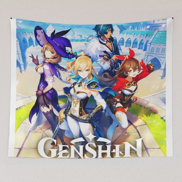 Item preview, Genshin Impact Characters designed and sold by Kennetreed.