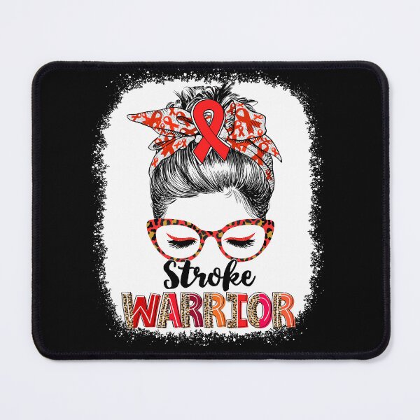 Item preview, Messy Bun Leopard Stroke Warrior designed and sold by rechardtee.