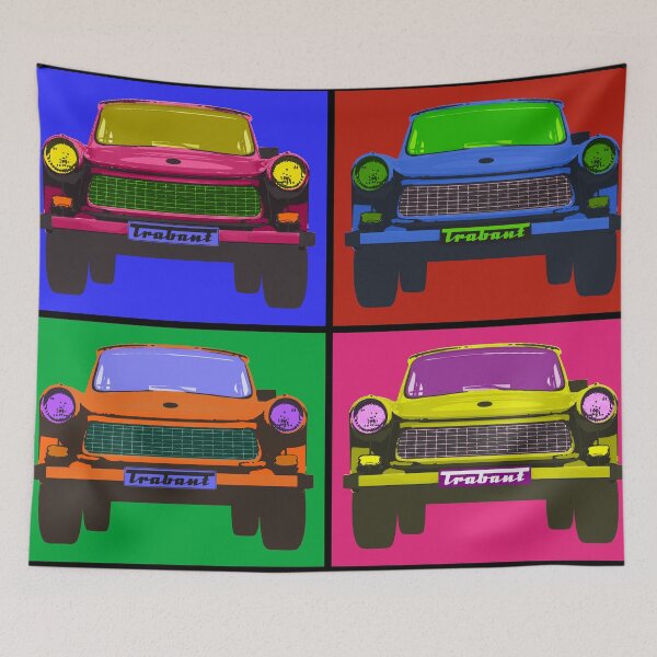 Item preview, Trabant 601 Pop art (v 1.0) designed and sold by Groenendijk.
