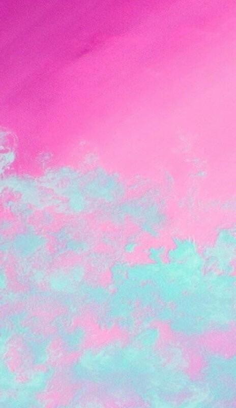  Aesthetic  pink  blue background  by AesthetiicArt Redbubble