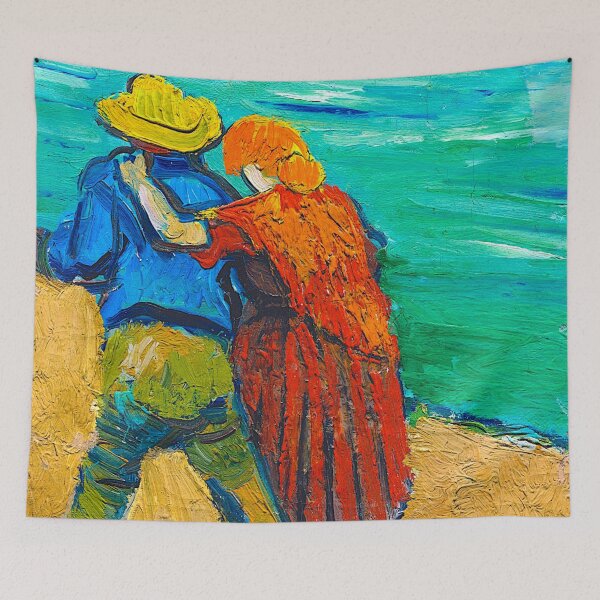Item preview, Two Lovers - Vincent van Gogh designed and sold by SimpleJoyStyle.