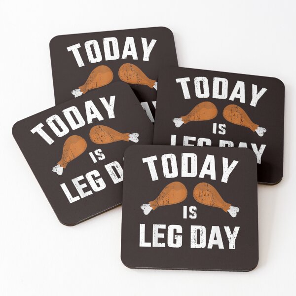 Item preview, Funny today is leg day for gym and fitness thanksgiving designed and sold by shannon99col.