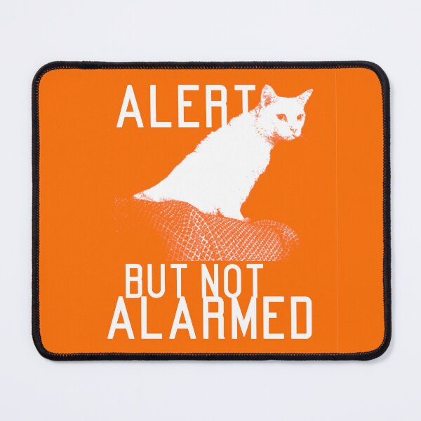 Item preview, Alert But Not Alarmed (Cat) designed and sold by IrisAndSeb.
