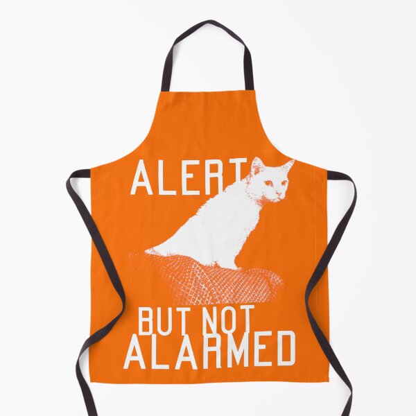 Item preview, Alert But Not Alarmed (Cat) designed and sold by IrisAndSeb.