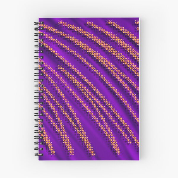 Item preview, Purple Orange Funky Halftone Zig Zag Pattern designed and sold by that5280lady.