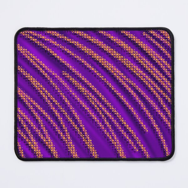 Item preview, Purple Orange Funky Halftone Zig Zag Pattern designed and sold by that5280lady.