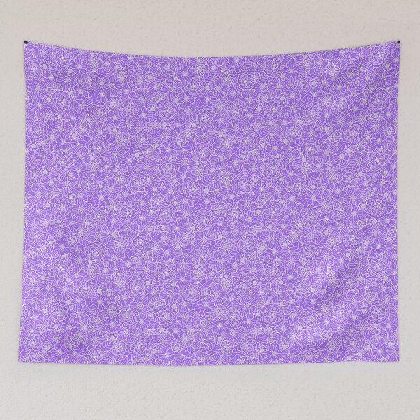 Item preview, Flower pattern (lavender) designed and sold by Claske.